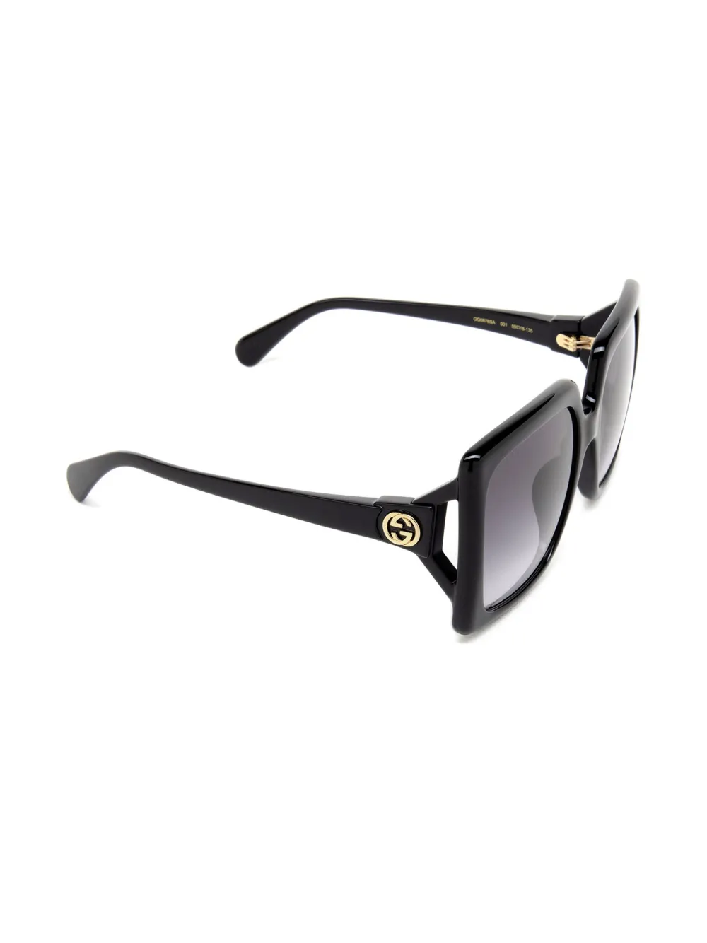 Gucci Eyewear Zonnebril met GG-logo - Zwart