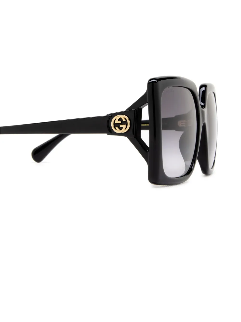 Gucci Eyewear Zonnebril met GG-logo Zwart