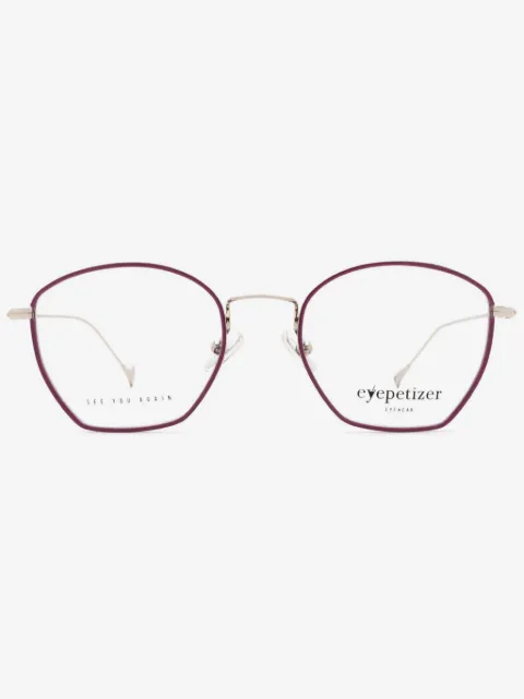 Eyepetizer Colette geometric-frame glasses