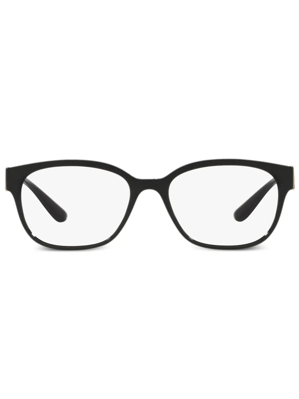 Dolce & Gabbana Eyewear Occhiali con placca logo - Nero
