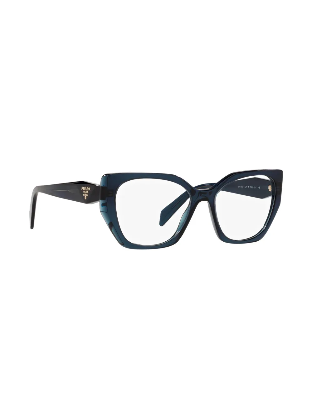 Prada Eyewear Bril met cat-eye montuur - Zwart