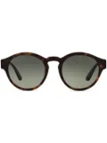 Giorgio Armani round-frame sunglasses - Brown