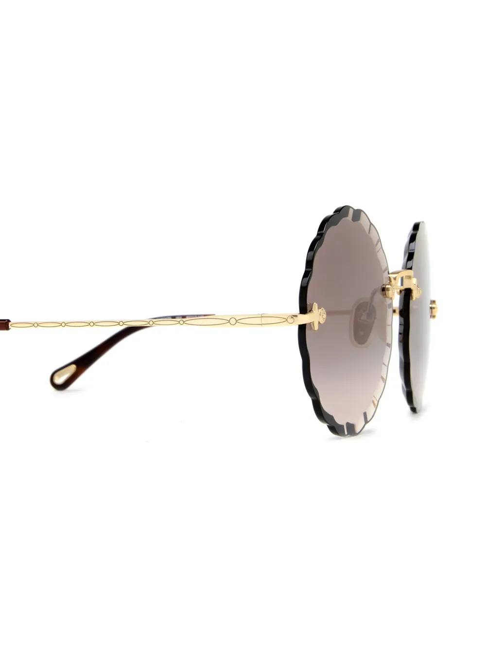 Chloé Eyewear CH0047S zonnebril zonder montuur Goud
