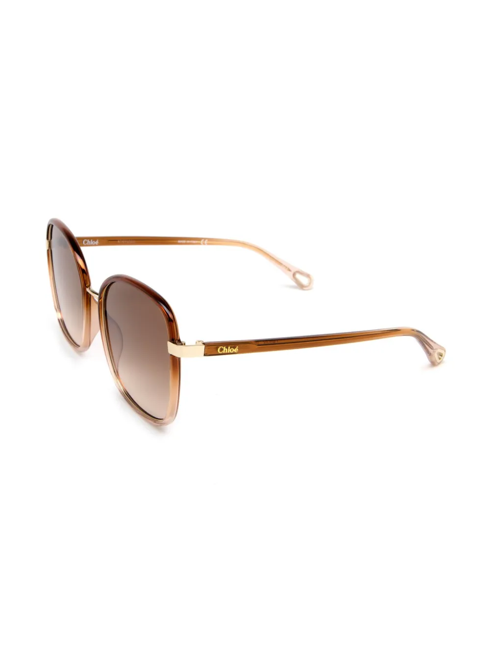 Chloé Eyewear CH0031S zonnebril Bruin