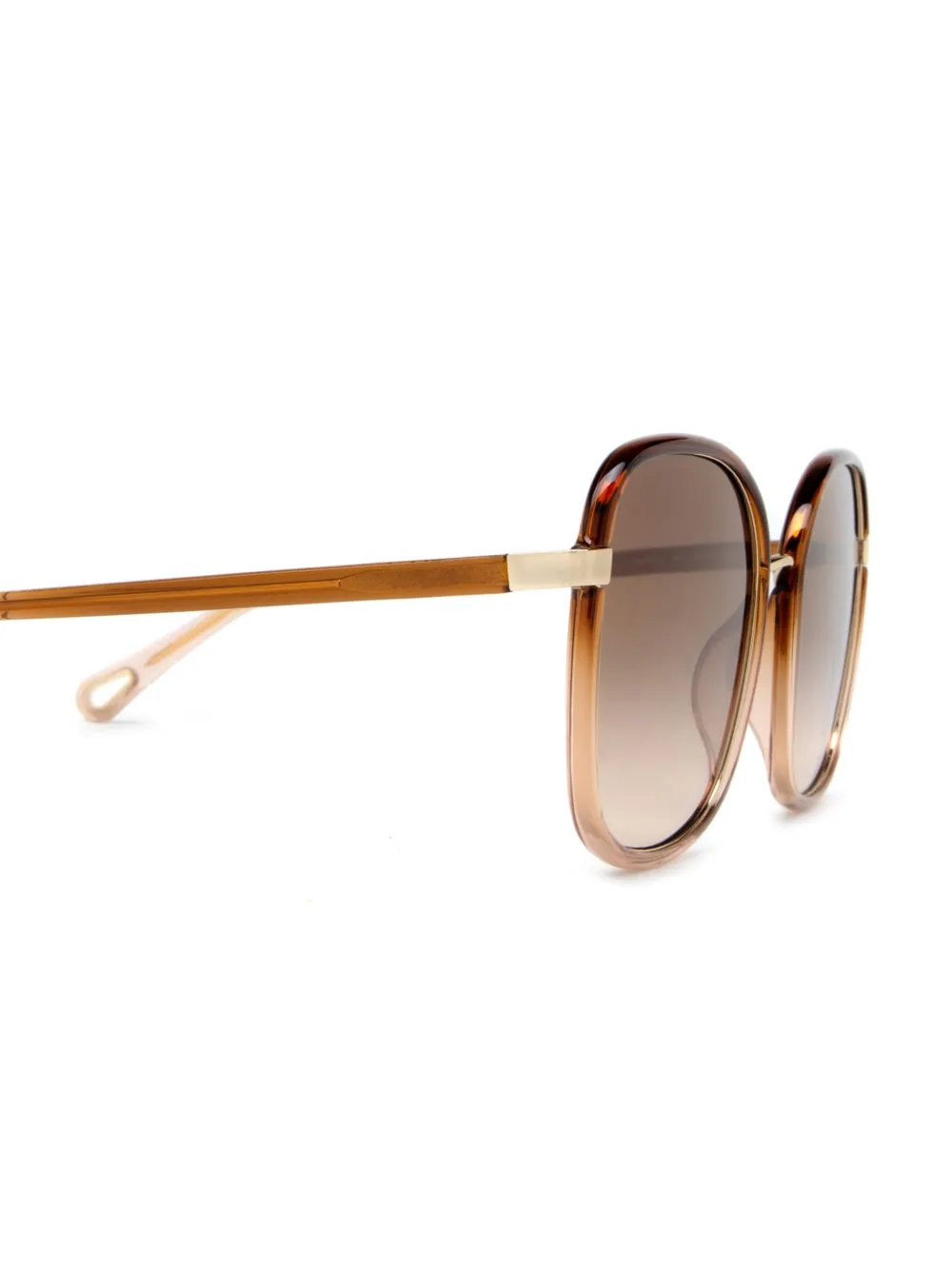 Chloé Eyewear CH0031S zonnebril Bruin