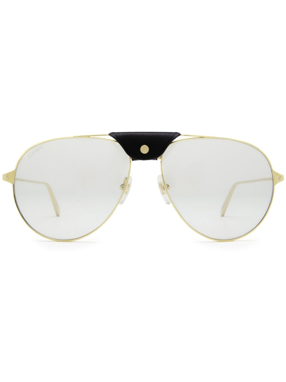 Cartier Eyewear Santos De Cartier zonnebril Goud