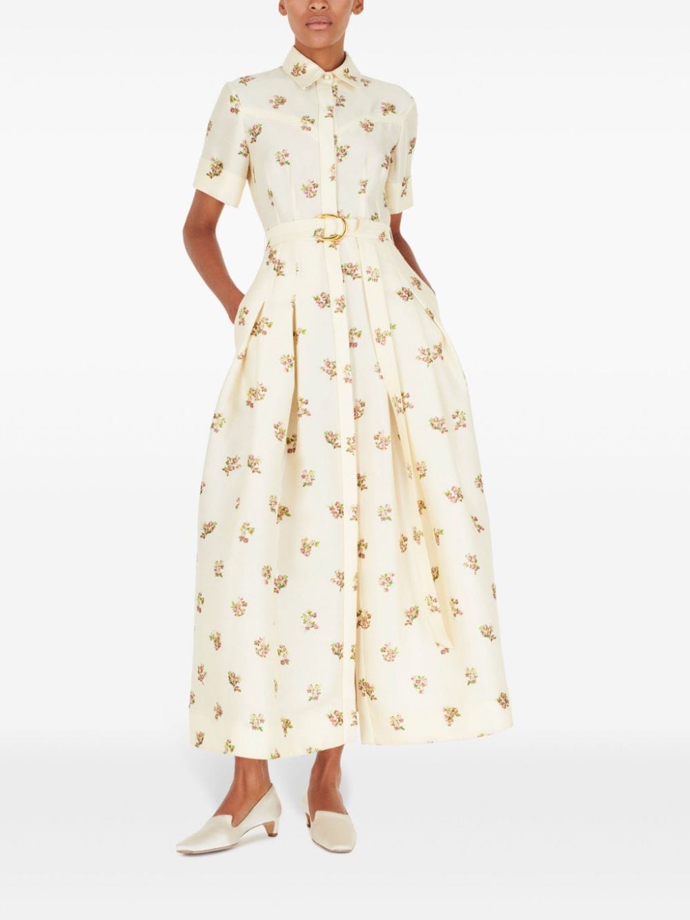 Adam Lippes Leighton Dress - Beige