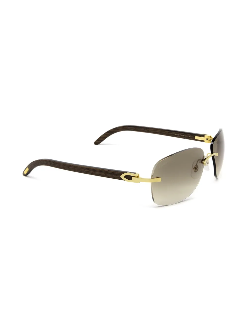 Cartier Eyewear navigator-frame sunglasses | Image 2