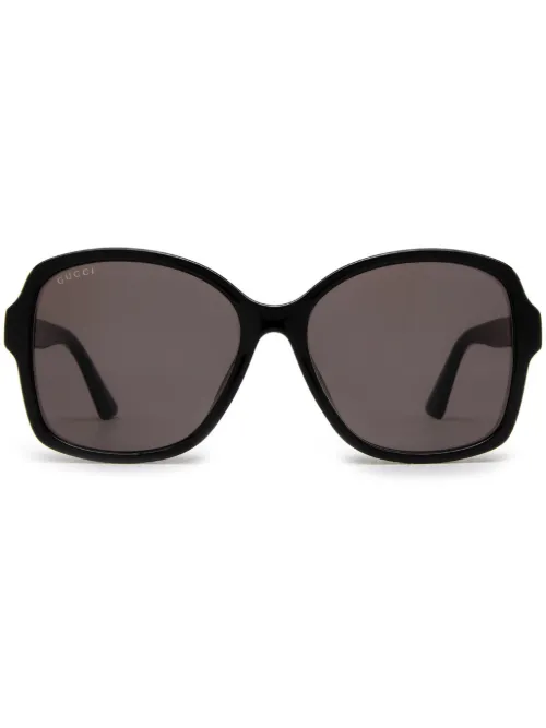 Lunettes de soleil à logo Double G - Gucci Eyewear - Modalova