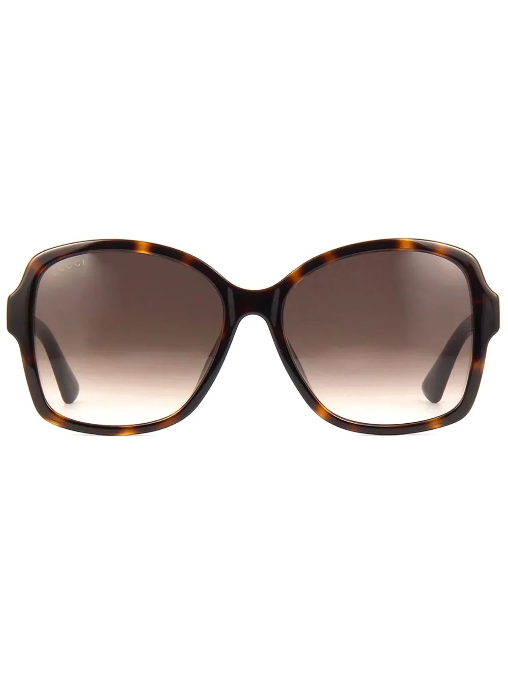 Gucci Eyewear Double G zonnebril Bruin