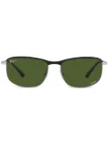 Ray-Ban RB3671CH rectangle-frame sunglasses - Green