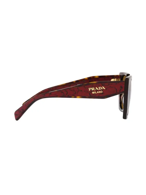 Prada Eyewear tortoiseshell-effect square sunglasses PR15WS2AU5Y1 - 2