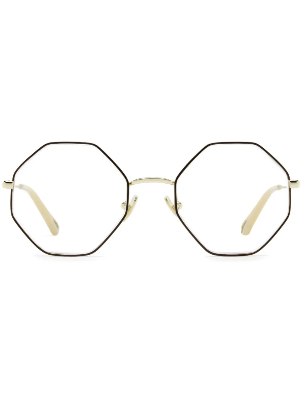 Chloé Eyewear geometric-frame glasses | Red | Image 1