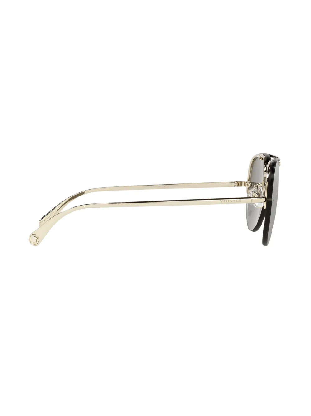Versace Eyewear Zonnebril met piloten montuur Goud