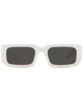 Prada Eyewear rectangle-frame sunglasses - White