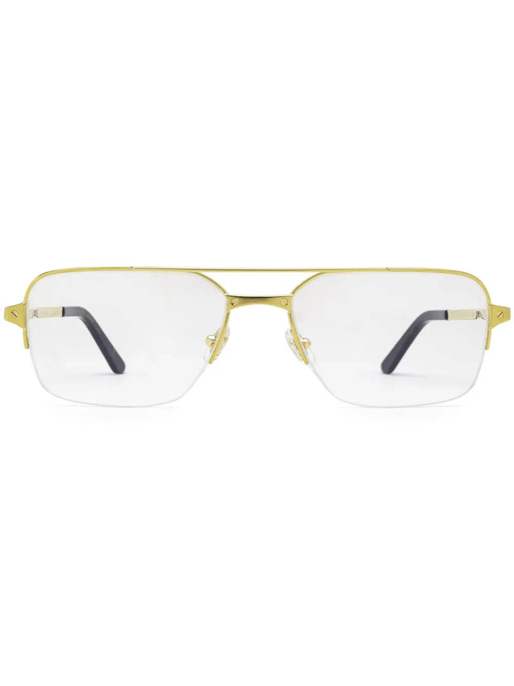 Cartier Eyewear square-frame glasses | Gold | Image 1