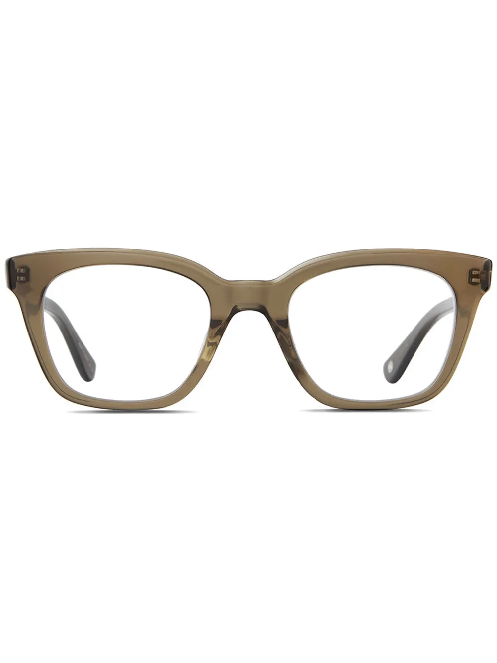 Garrett Leight lunettes de vue El Rey | vert | Image 1