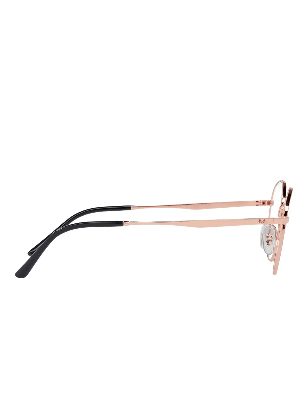 Ray-Ban RX3681V bril met rond montuur Roze