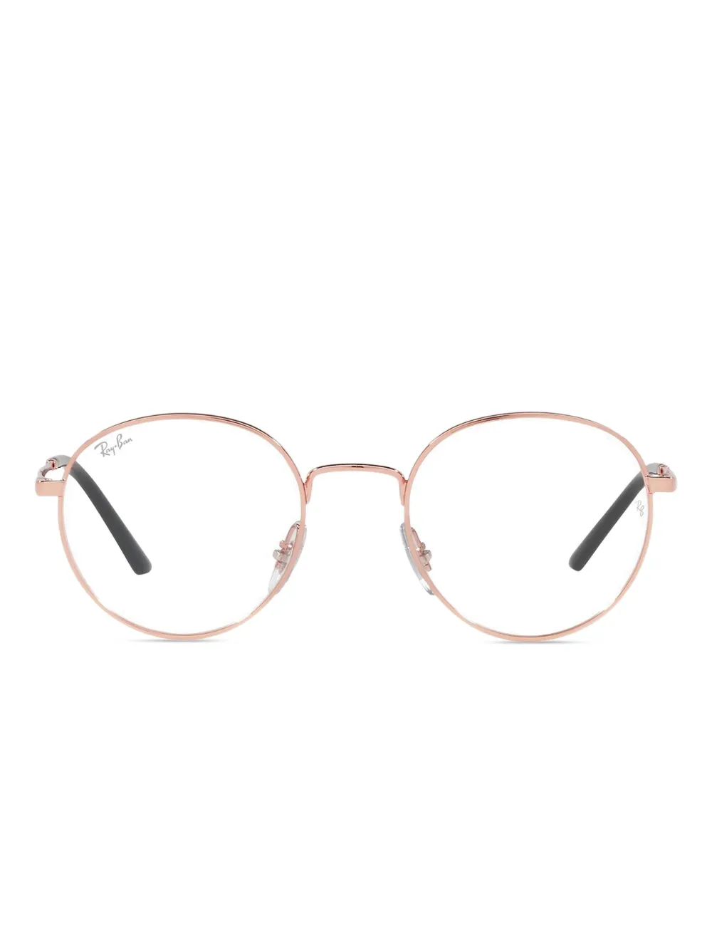 Ray-Ban RX3681V bril met rond montuur Roze
