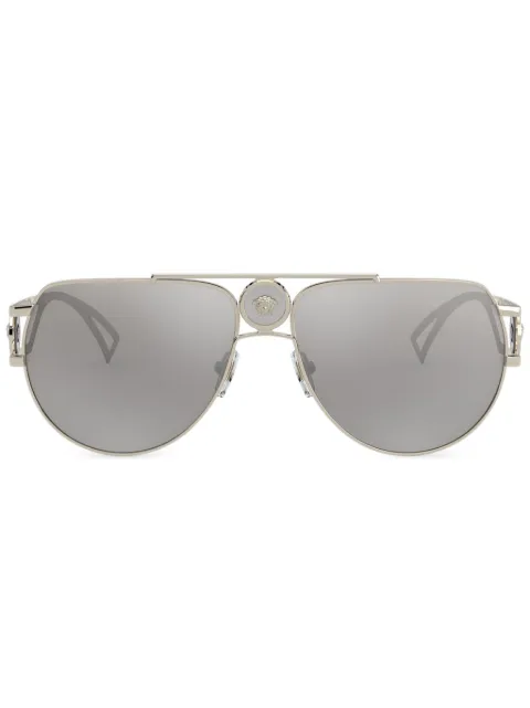 Versace Eyewear Medusa pilot-frame sunglasses