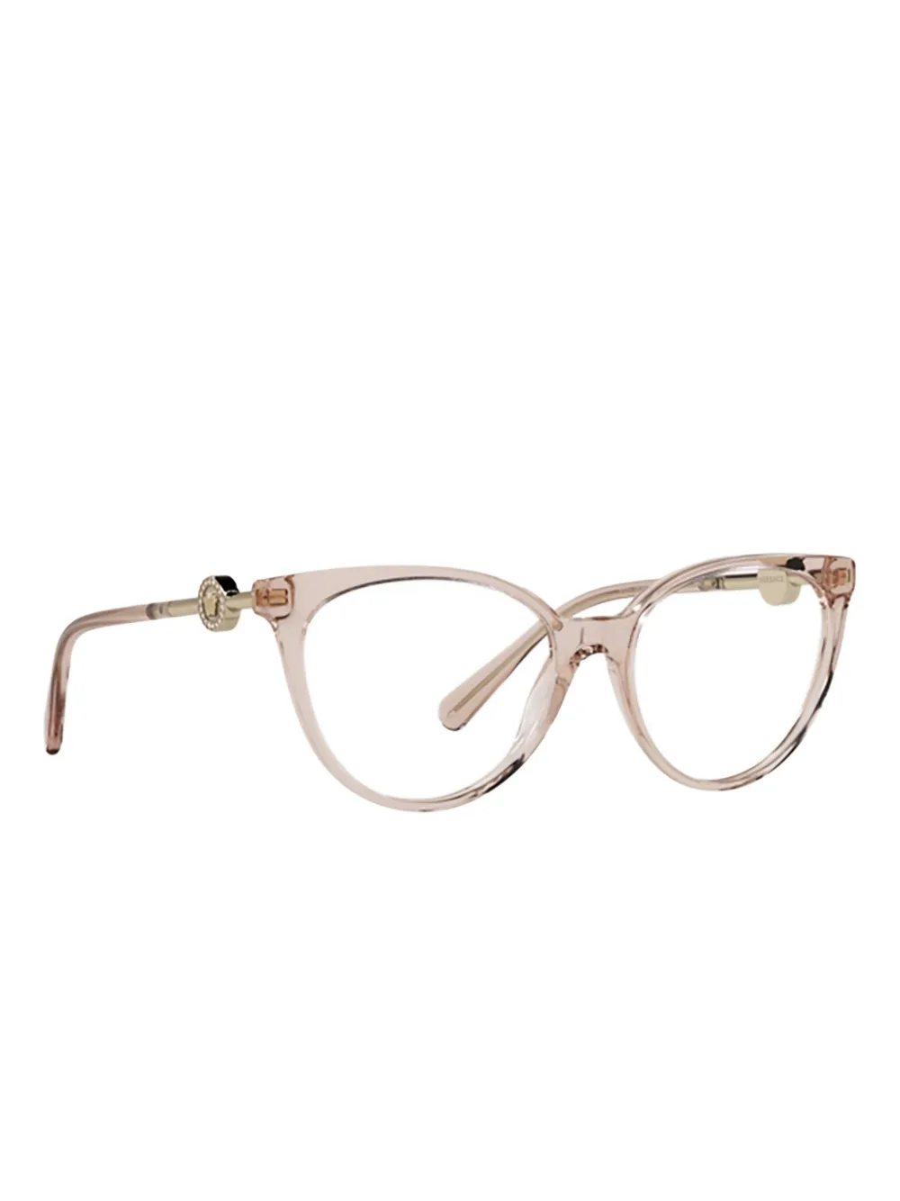 Versace Eyewear VE3298B Medusa bril met cat-eye montuur Roze