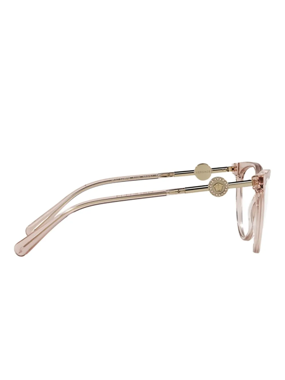 Versace Eyewear VE3298B Medusa bril met cat-eye montuur Roze
