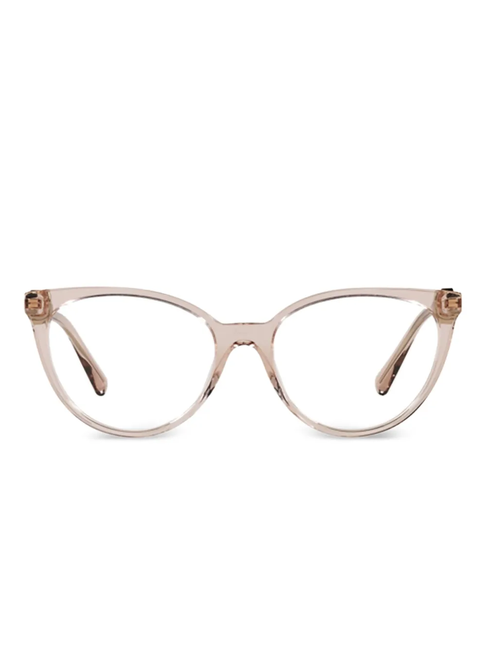 Versace Eyewear VE3298B Medusa bril met cat-eye montuur Roze