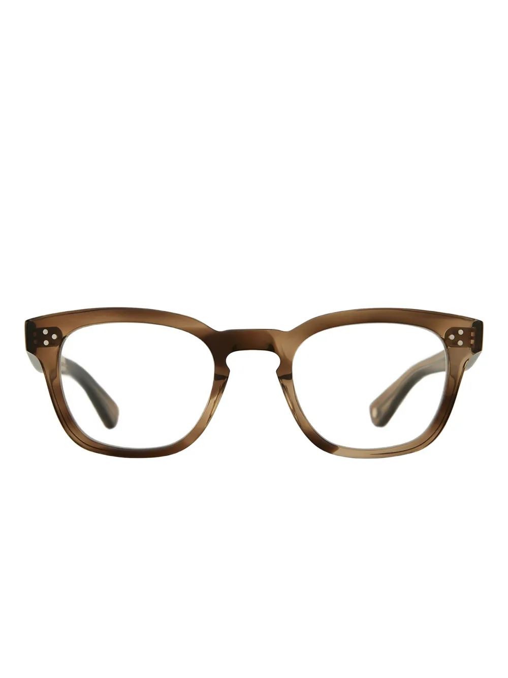 Garrett Leight REGENT Khaki Tortoise Bruin