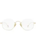 Eyepetizer Ottagono geometric-frame glasses - Gold