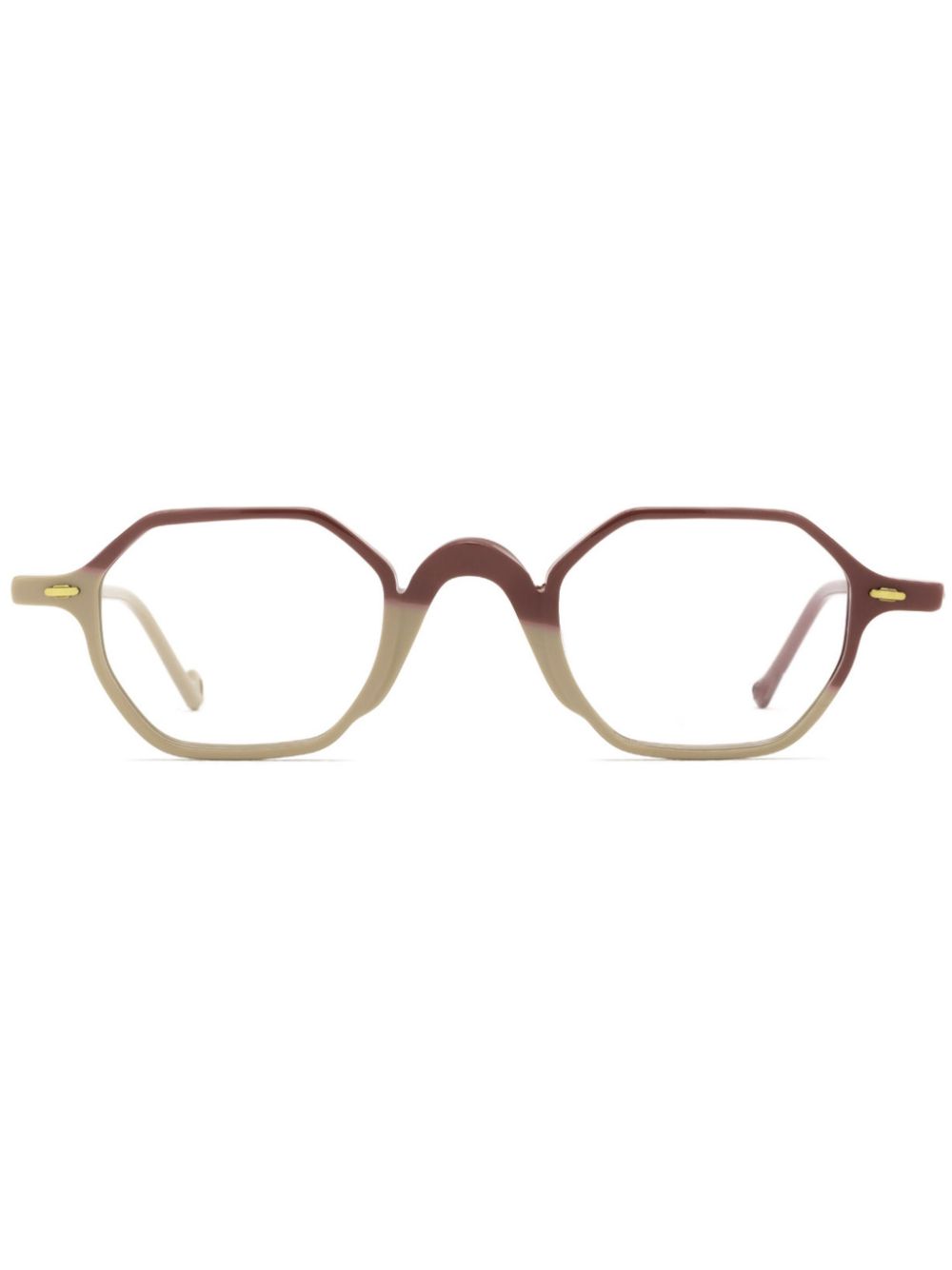 EYEPETIZER DUTCH GEOMETRIC-FRAME GLASSES 