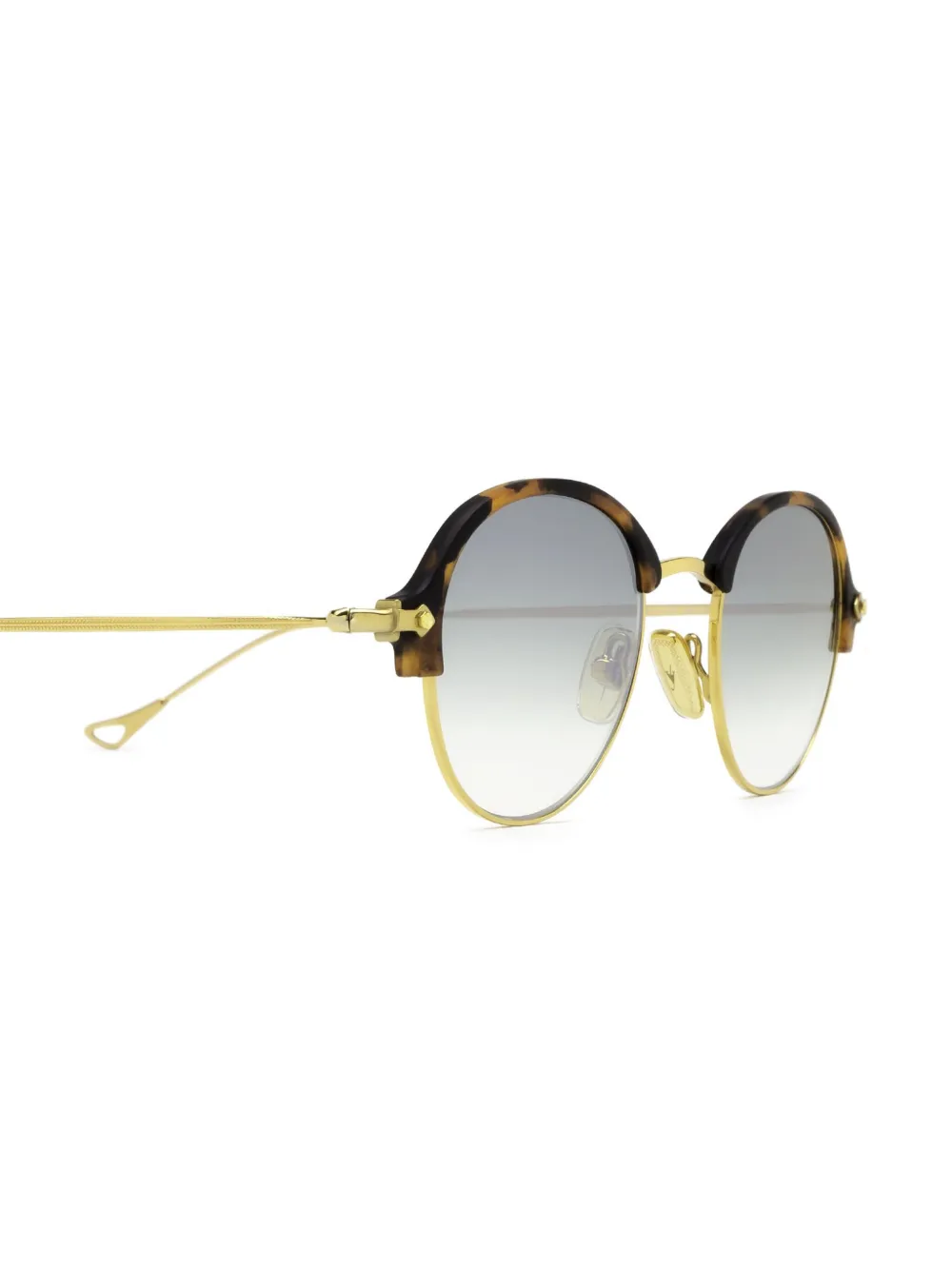  Eyepetizer Robert Round-frame Sunglasses - Brown 