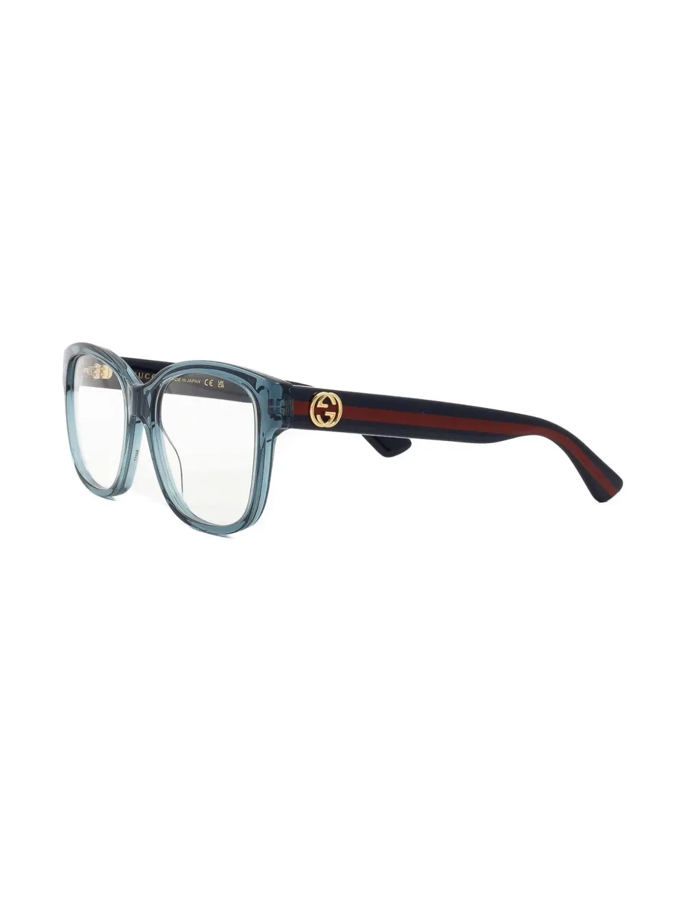 Gucci Eyewear GG0038ON bril Blauw