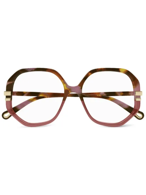 Chloé Eyewear geometric-frame glasses