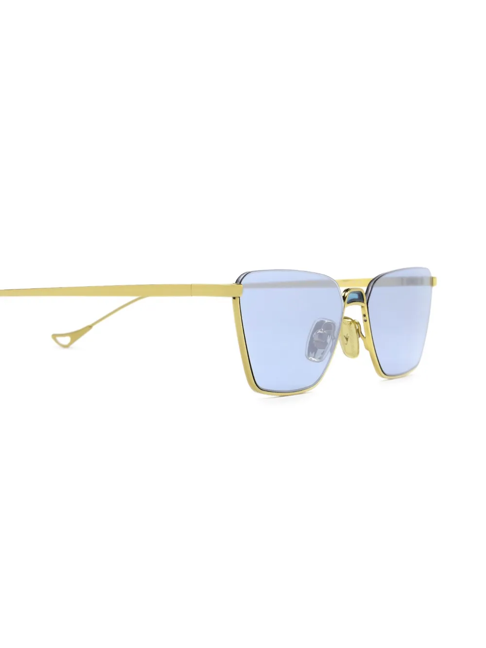  Eyepetizer Kanda Rectangle-frame Sunglasses - Gold 