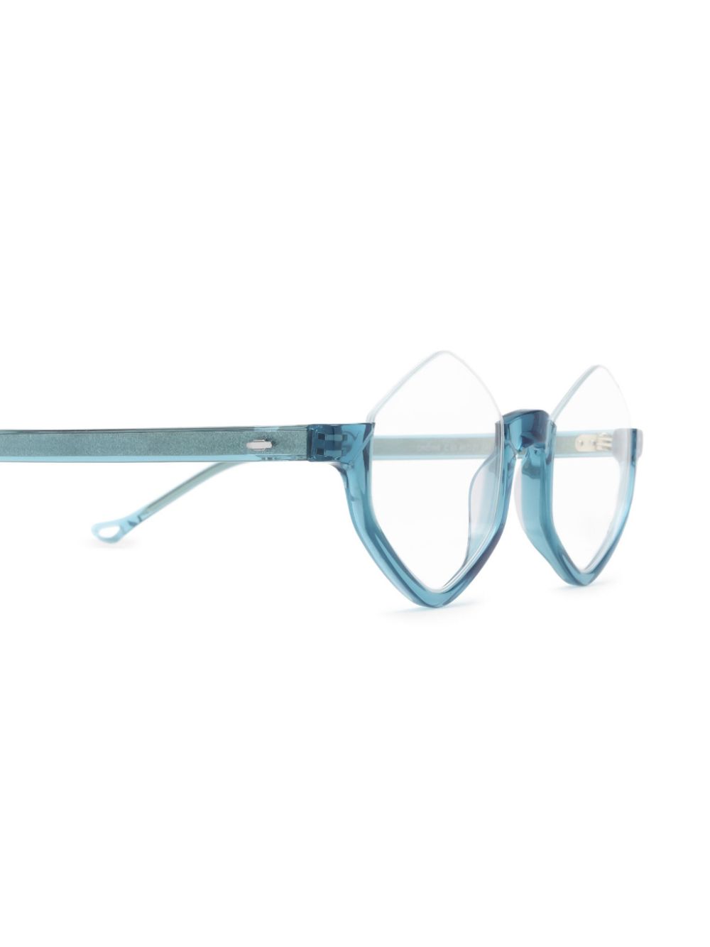 Shop Eyepetizer Ondine Glasses In 蓝色