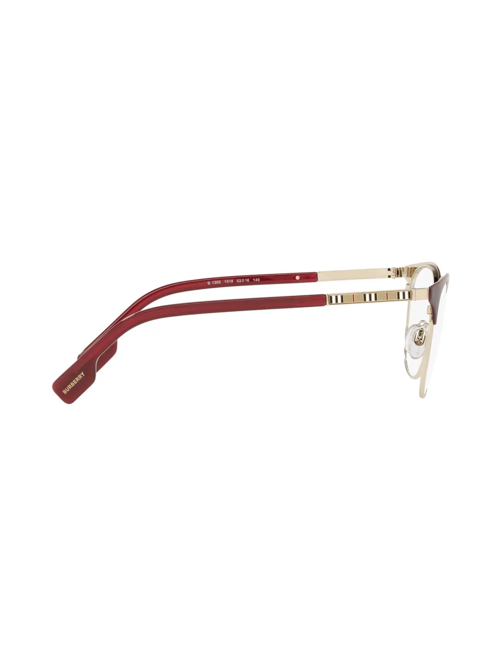 Burberry Eyewear Sophia bril Rood