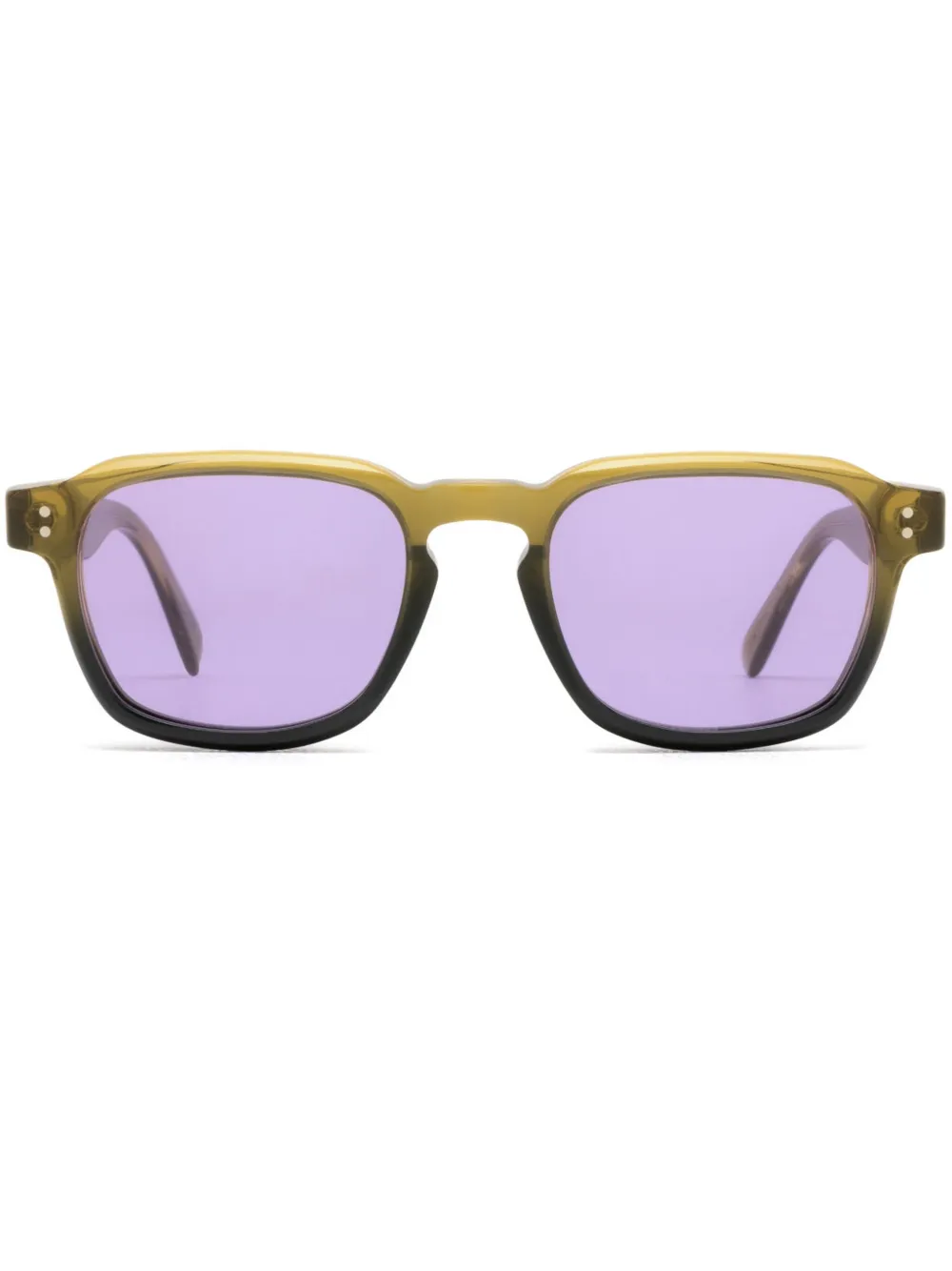 Retrosuperfuture geometric-frame sunglasses | Green | Image 1