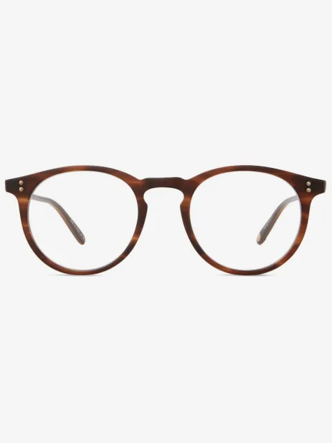 Garrett Leight round-frame glasses