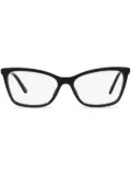 Dolce & Gabbana Eyewear cat eye-frame glasses - Black