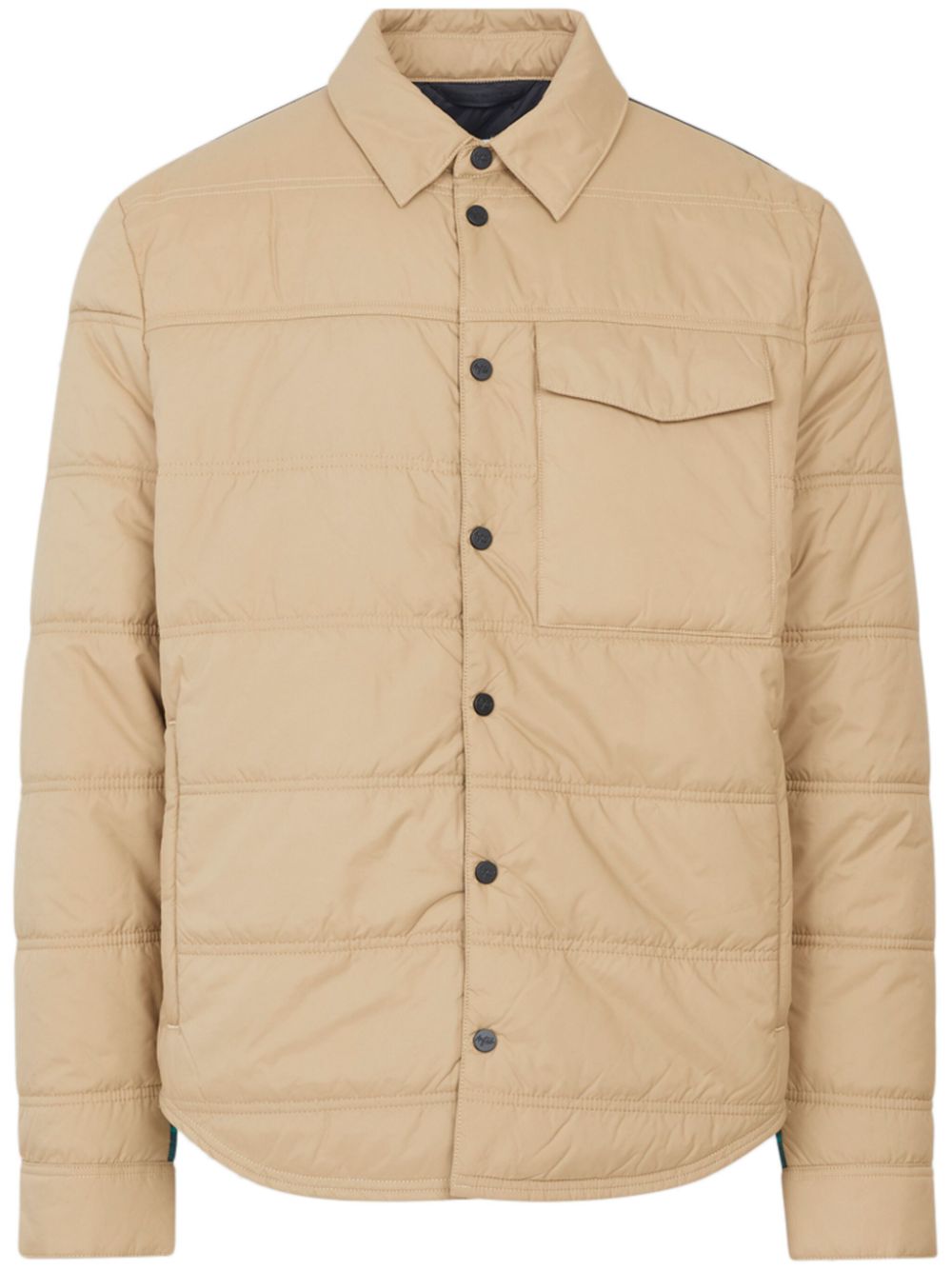 Loge Peak quilted shirt jacket