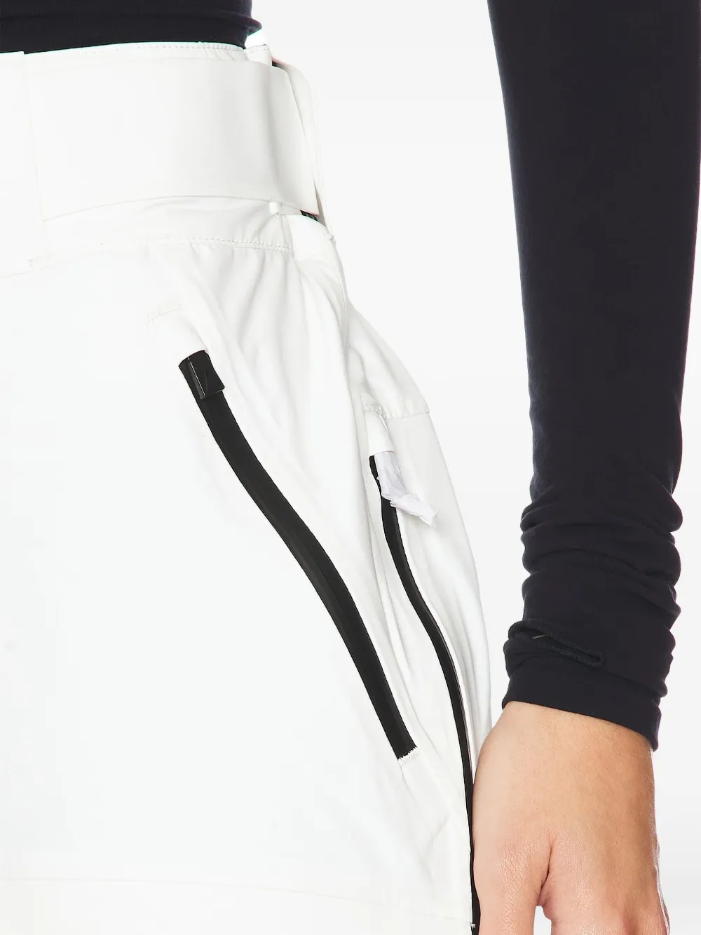 Aztech Mountain Hayden 3l Shell Panelled Ski Trousers In White
