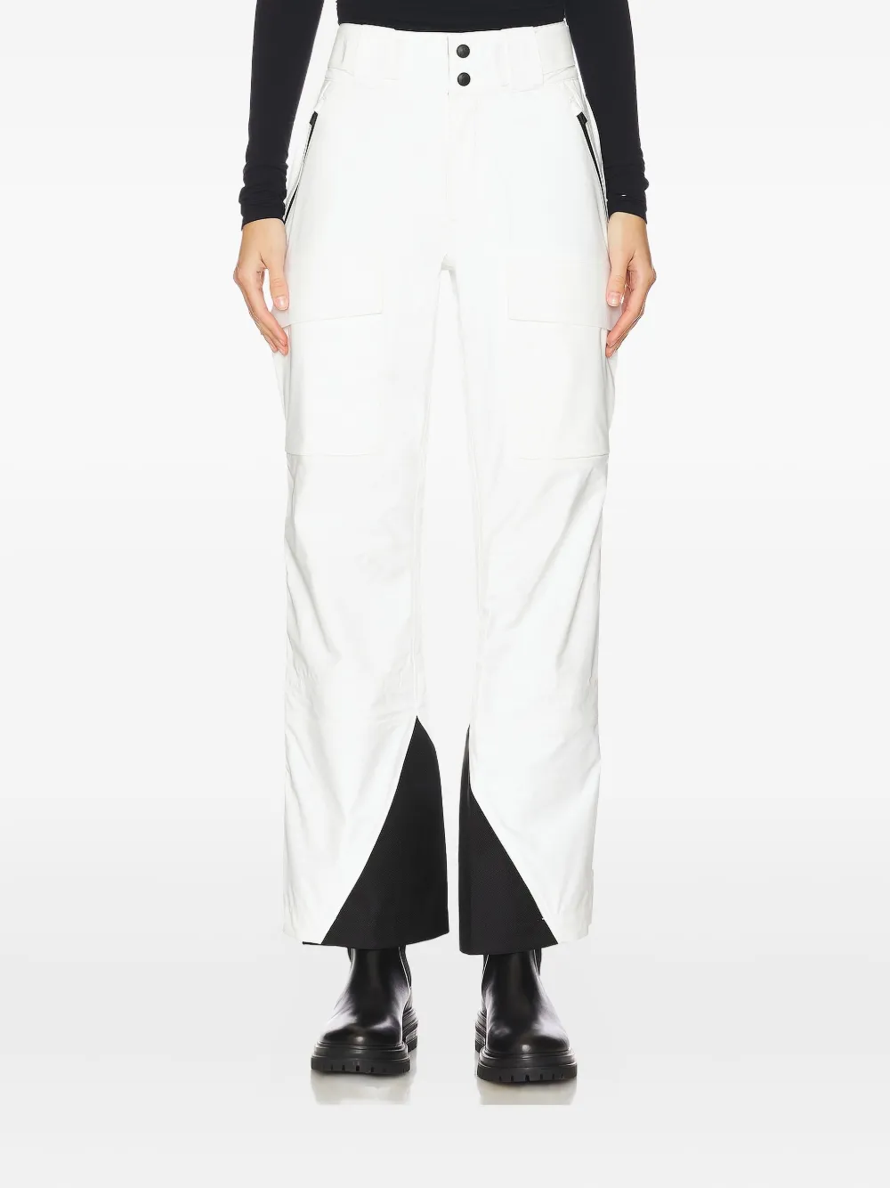 Aztech Mountain Hayden 3l Shell Panelled Ski Trousers In White