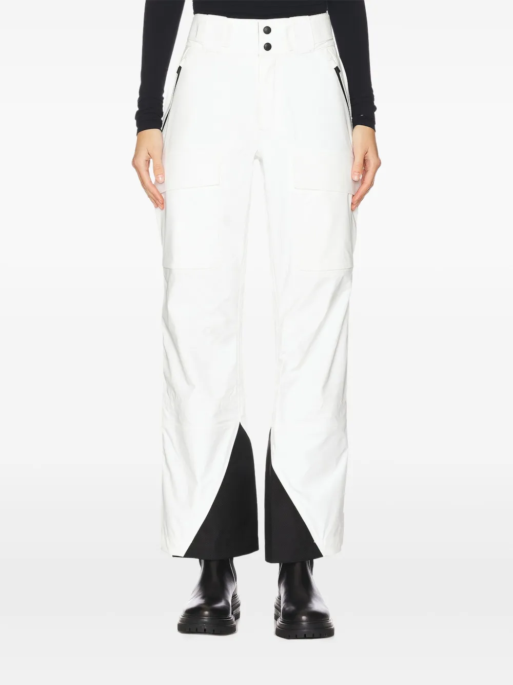 Aztech Mountain Hayden 3L Shell panelled ski trousers | White | Image 1