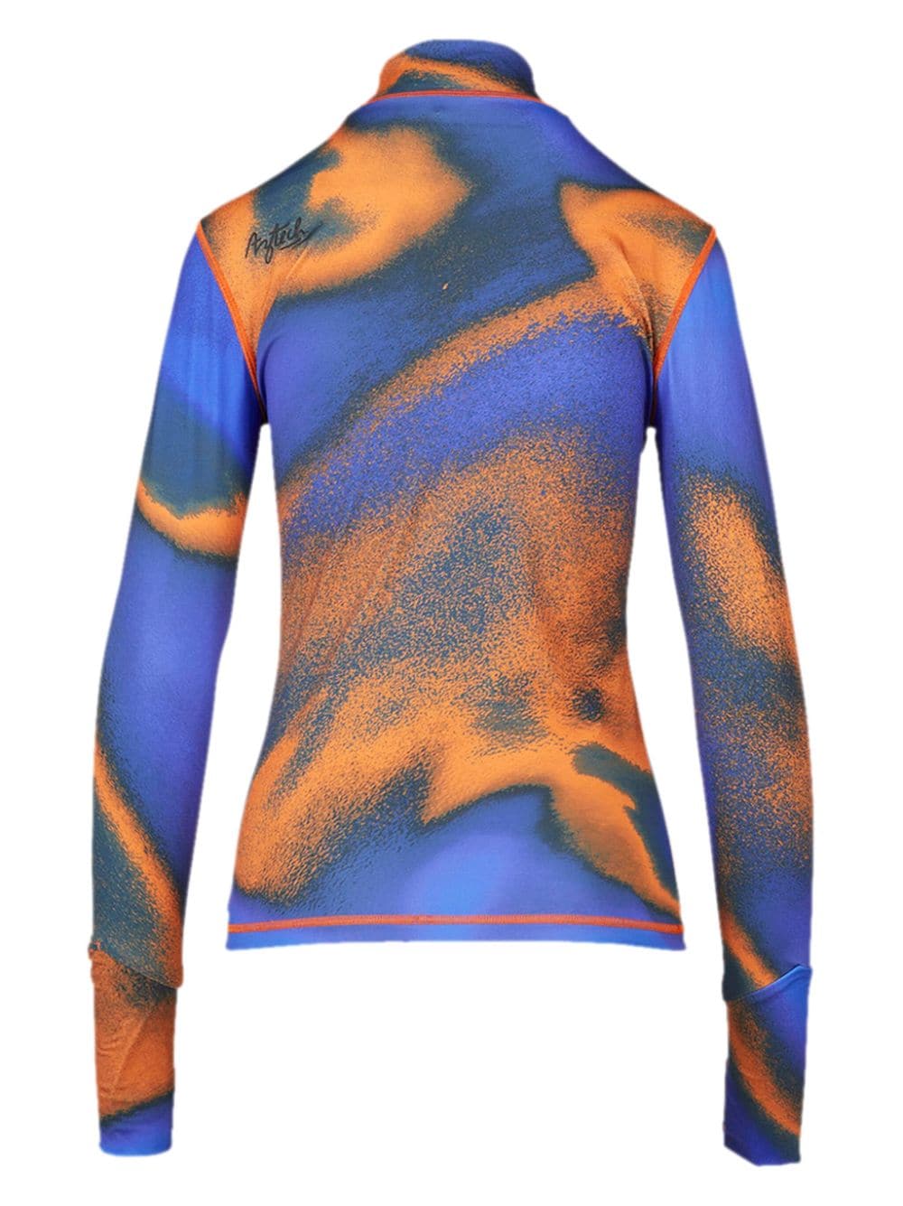 Shop Aztech Mountain Abstract-pattern Top In 蓝色