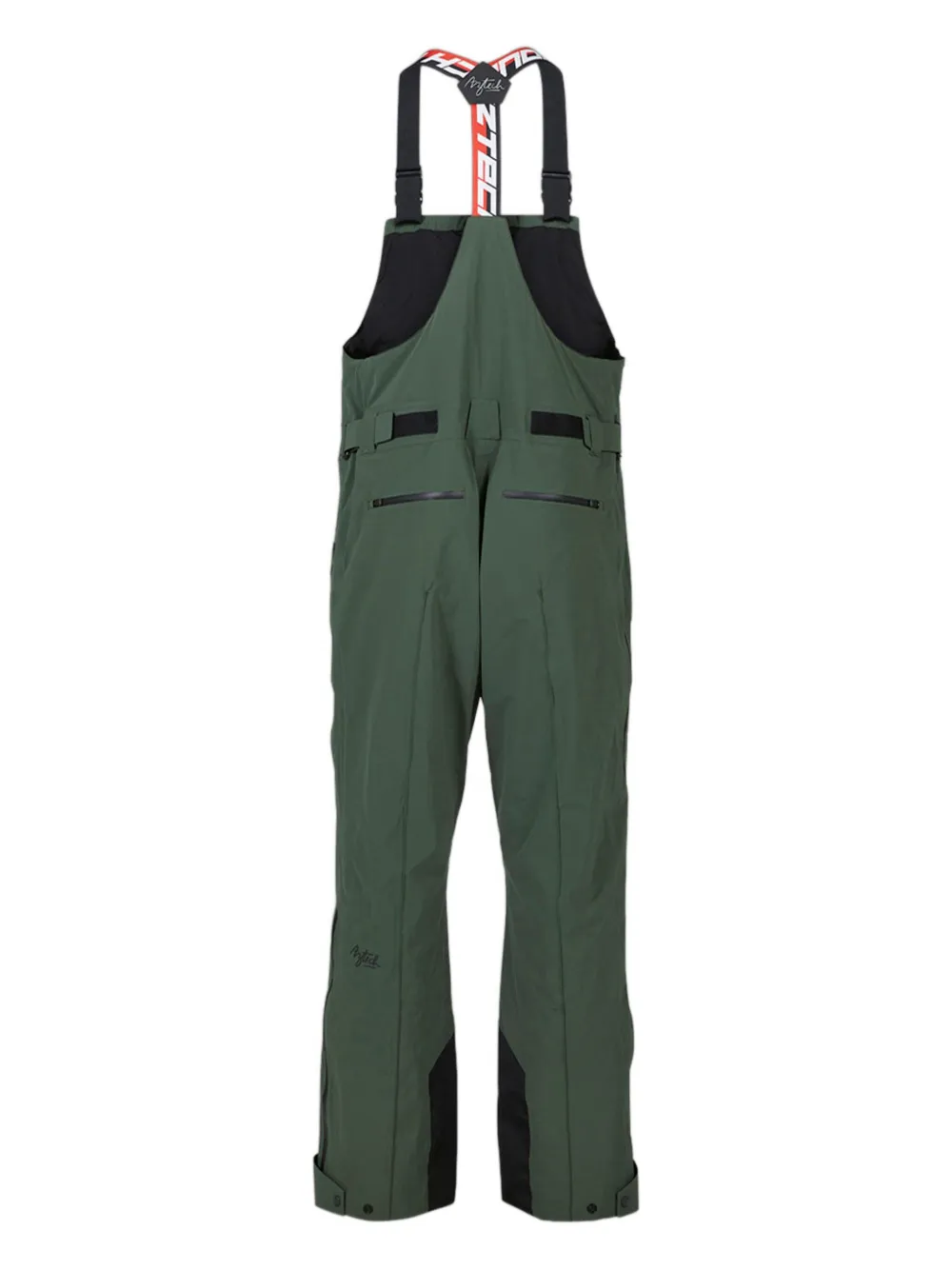 Aztech Mountain Hayden 3l Shell Adjustable-strap Bib Ski Trousers In Green