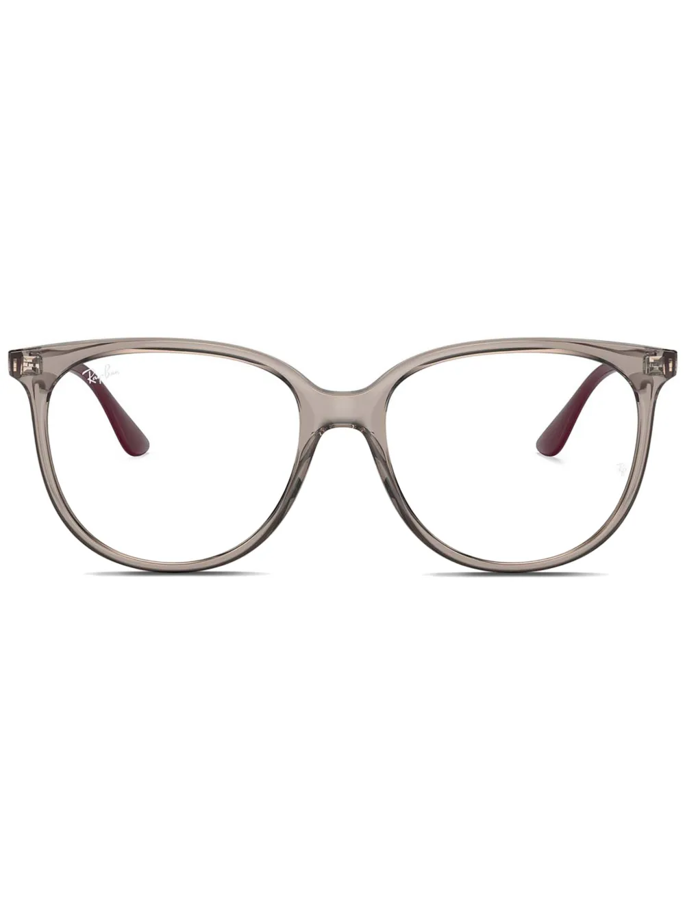 Ray-Ban スクエア眼鏡フレーム - グレー Ray-Ban スクエア眼鏡フレーム - グレー