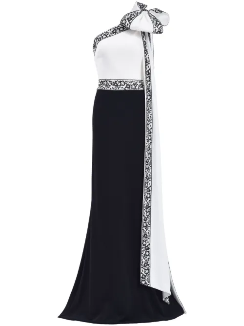 Tadashi Shoji robe Domino - Blanc - Tadashi Shoji - Modalova