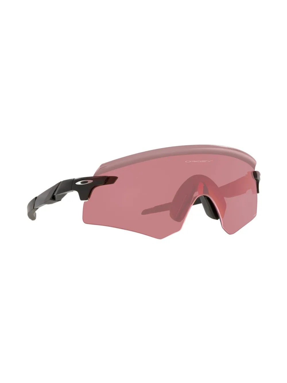 Oakley Zonnebril met oversized montuur Zwart