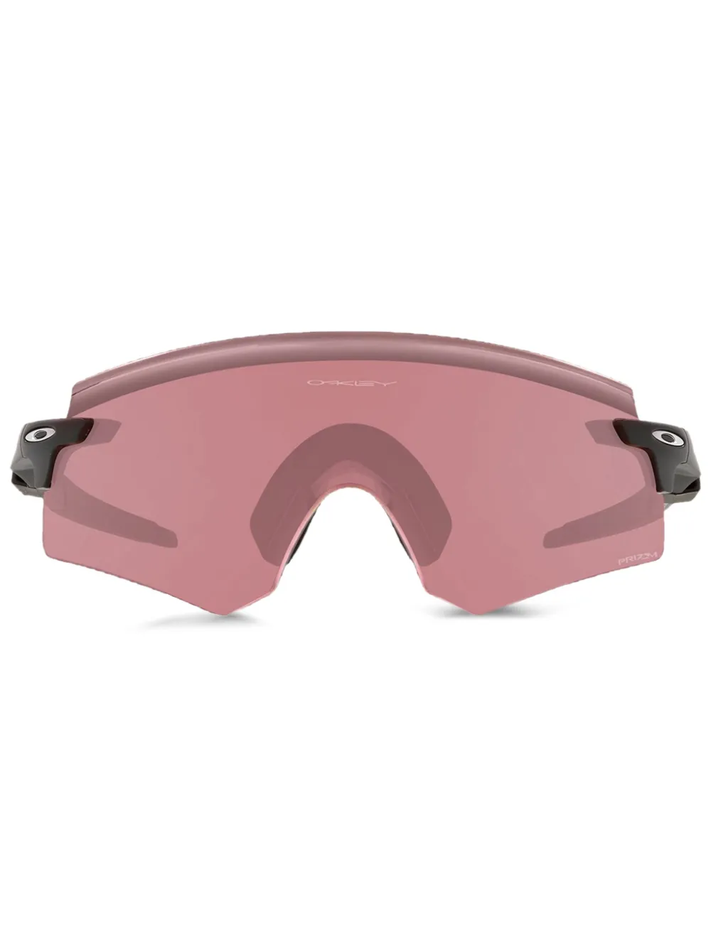 Oakley Zonnebril met oversized montuur Zwart