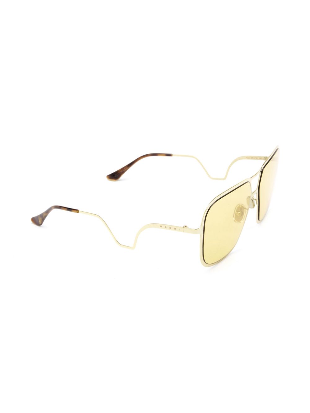 Marni Eyewear Ha Long zonnebril - Goud